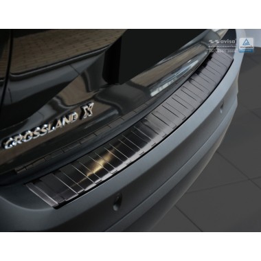 Накладка на задний бампер Opel Crossland X (2017-) бренд – Avisa главное фото